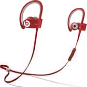 Beats By Dr. Dre MHBF2ZM/A Powerbeats 2 Wireless In Ear Headphone Red Beats By Dr. Dre MHBF2ZM/A Powerbeats 2 Wireless In Ear Headphone Red