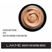 Lakme Absolute Skin Natural Mousse 16 Hours-05 Beige Honey