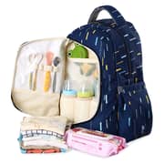 Sunveno 2 in 1 Diaper Bags Navy Blue