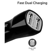 Promate VIVID 3100mAh Dual USB Car Charger Black