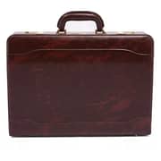 Milano Italy Attache Case Burgundy 18inch KH-2008-18