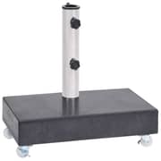 Vidaxl Umbrella Base Black 45x25x8 Cm Granite Vidaxl Umbrella Base Black 45x25x8 Cm Granite
