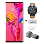 Huawei P30 Pro 512GB Amber Sunrise + GT Watch + CP60Wireless Charger + AP38 Car Charger + VIP Card