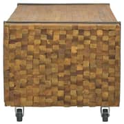 Vidaxl Coffee Table 110x45x38 Cm Solid Teak Wood