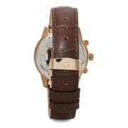 Omax PG10R65I Mens Multifunction Leather Watch Omax PG10R65I Mens Multifunction Leather Watch