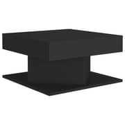 Vidaxl Coffee Table Black 57x57x30 Cm Engineered Wood Vidaxl Coffee Table Black 57x57x30 Cm Engineered Wood