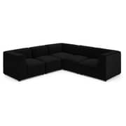 Galaxy Design Juno Corner Sofa Black Galaxy Design Juno Corner Sofa Black