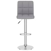 Vidaxl Bar Stools 2 Pcs Light Grey Fabric Vidaxl Bar Stools 2 Pcs Light Grey Fabric