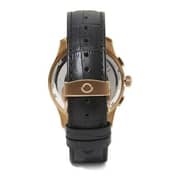 Omax PG12R22I Mens Multifunction Leather Watch