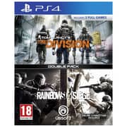 PS4 The Division + Rainbow Six Siege Double Pack Game PS4 The Division + Rainbow Six Siege Double Pack Game