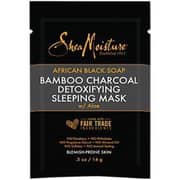SheaMoisture African Black Soap Bamboo Charcoal Detoxifying Sleeping Mask With Aloe -