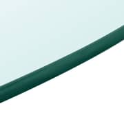 vidaXL Table Top Tempered Glass Round 800 mm vidaXL Table Top Tempered Glass Round 800 mm