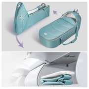 Sunveno Foldable Travel Carry Cot Green