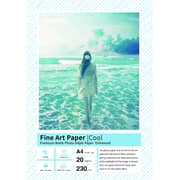 Fantac Cool Premium A4 (20 Sheets) Fine Art Inkjet Paper 230gsm Matte Coated For Destop Printers