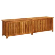 Vidaxl Garden Storage Box 200x50x58 Cm Solid Acacia Wood Vidaxl Garden Storage Box 200x50x58 Cm Solid Acacia Wood