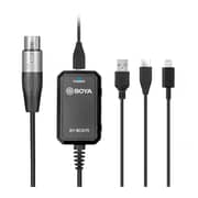 Boya Audio Adapter For Xlr Microphone (mobile Devices) By-bac70
