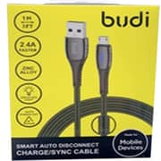 Budi Micro USB Cable 1m Black