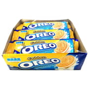 Oreo Golden Vanilla Cream Biscuit 29.4g (Pack of 12) Oreo Golden Vanilla Cream Biscuit 29.4g (Pack of 12)