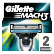 Gillette 29701 Mach3 Men's Razor Blade Refills 2pcs Gillette 29701 Mach3 Men's Razor Blade Refills 2pcs
