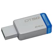Kingston DT50/64GB DataTraveler 50 USB 3.1 Flash Drive 64GB Metal