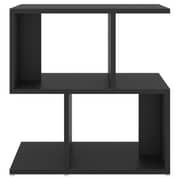 vidaXL Bedside Cabinet Black 50x30x51.5 cm Engineered Wood vidaXL Bedside Cabinet Black 50x30x51.5 cm Engineered Wood