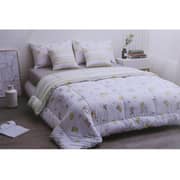 Aylen Comforter Set 5pcs 230x260cm White