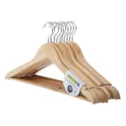 RoyalFord 10pcs Rotating Wooden Hanger Set 48.2 x 30.2 x 12.8cm