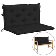 Vidaxl Cushion For Swing Chair Black 100 Cm Fabric