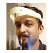 Thrumm THFS01 Face Guard Polypropylene 28cm