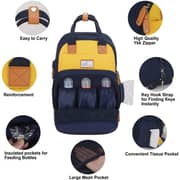 Menions Baby Diaper Changing Back Pack Black Yellow