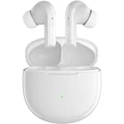 QCY T18 Melobuds True Wireless Earbuds With Quad Microphone & Cvc8.0 Noise Cancelling Touch Control Low Latency Multi Connection Bluetooth 5.2 Aptx Voice - White QCY T18 Melobuds True Wireless Earbuds With Quad Microphone & Cvc8.0 Noise Cancelling Touch Control Low Latency Multi Connection Bluetooth 5.2 Aptx Voice - White