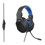 Piranha 397076 HP40 Wired Over Ear Gaming Headset Black/Blue