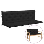 Vidaxl Cushion For Swing Chair Black 180 Cm Fabric