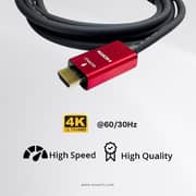 Mowsil Mini Dp To Hdmi Cable, 4k 30hz Mini Displayport (thunderbolt 2) To Hdmi Cable - 2 Meter