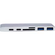 Keendex 2286 7-in-1 Dual Type C Aluminum USB Hub For Macbook Keendex 2286 7-in-1 Dual Type C Aluminum USB Hub For Macbook