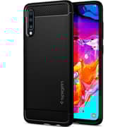 Spigen Rugged Armor Designed For Samsung Galaxy A70 Case/cover - Matte Black
