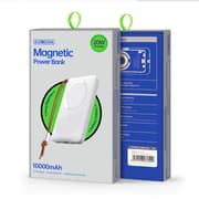 Duzzona Magnetic Power Bank 10000mAh White W5