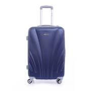 Para John ABS Luggage Travel Trolley With 4 Wheels 3pcs Set Dark Blue