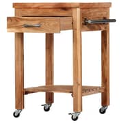 vidaXL Kitchen Trolley 58x58x89 cm Solid Acacia Wood vidaXL Kitchen Trolley 58x58x89 cm Solid Acacia Wood