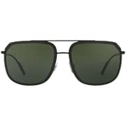 Dolce & Gabbana DG2165-110671-58 Square Stainless Steel Black Men Sunglasses Dolce & Gabbana DG2165-110671-58 Square Stainless Steel Black Men Sunglasses