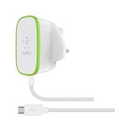 Belkin Home Charger With Hardwired Micro USB Cable White