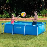 Intex 2.6m x 1.6m x 0.65m Rectangular Frame Pool Intex 2.6m x 1.6m x 0.65m Rectangular Frame Pool