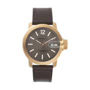 Nautica Sydney Brown Leather Analog Men Watch
