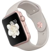 Apple Watch Sport - 42mm Rose Gold Aluminium Case with Stone Sport Band Apple Watch Sport - 42mm Rose Gold Aluminium Case with Stone Sport Band
