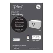 GE C On / Off Smart Plug with Wi-Fi, Works with Google Assistant, No Hub Required, 1-Pack