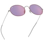 RayBan RB3594-9112D1-53 Full Rimmed Oval Bordeaux Silver Uni Sunglasses