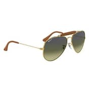 Ray Ban Aviator Gold Metal Polarized Unisex Sunglasses RB3422Q-001/M9-58