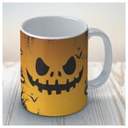 Wackylicious Halloween Pumpkin Smile Coffee Mug