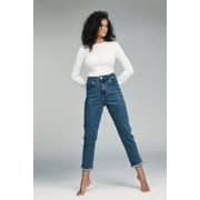 Cotton On Stretch Mom Jean Blue Size 10 Cotton On Stretch Mom Jean Blue Size 10