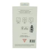 Guess Saffiano Double Card Hard Case For Iphone 14 Pro Black